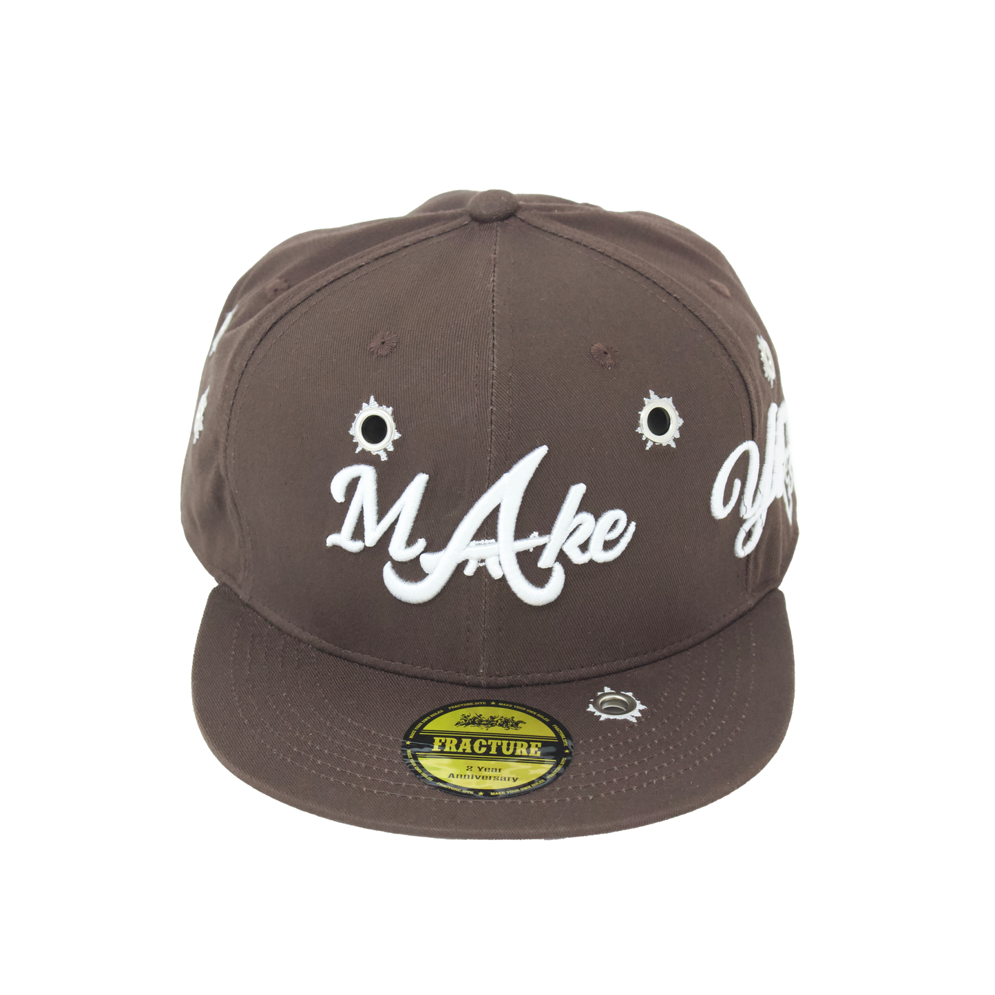 MAKE YOUR OWN RULES FITTED (DARK MOCHA)