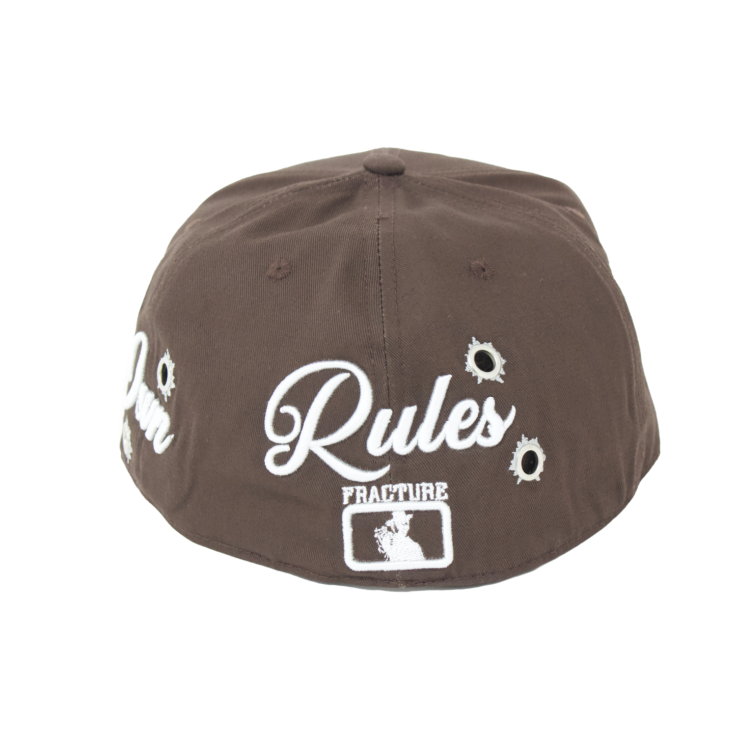 MAKE YOUR OWN RULES FITTED (DARK MOCHA)