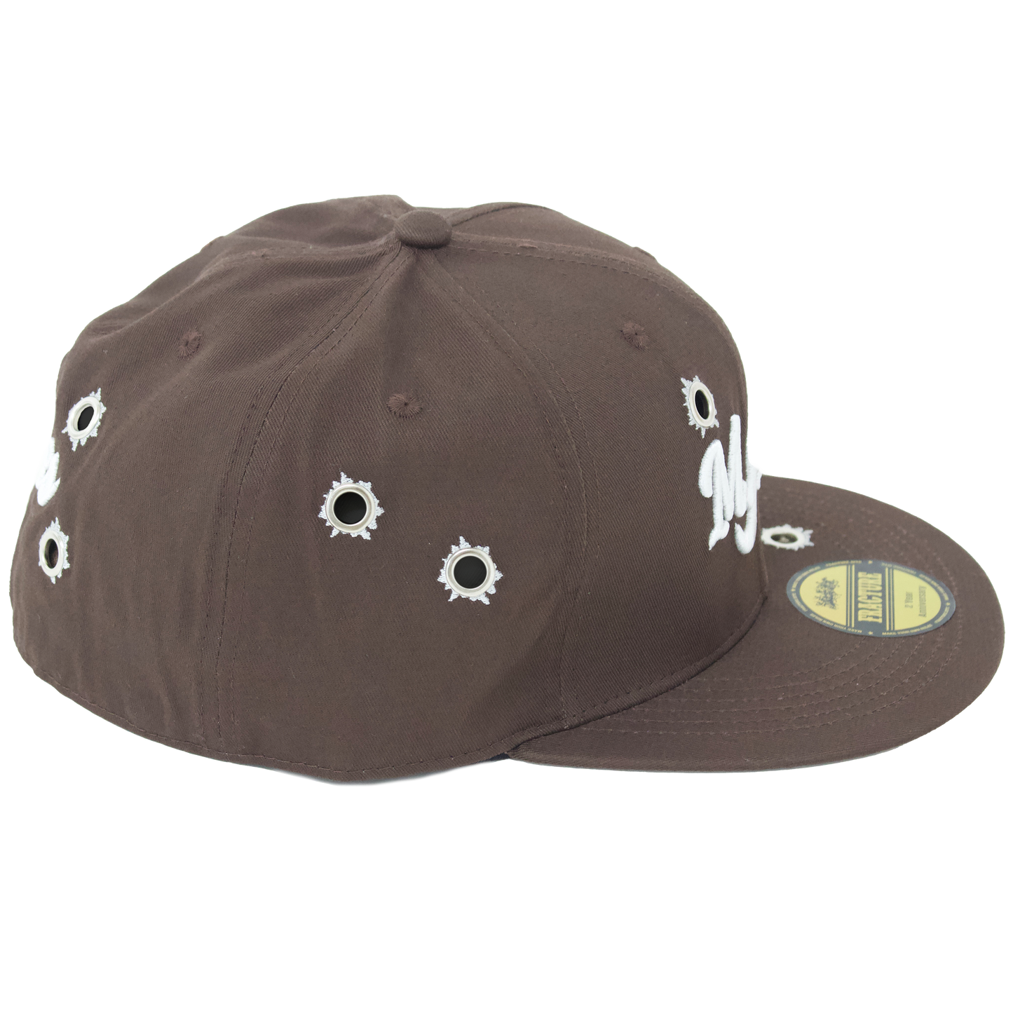 MAKE YOUR OWN RULES FITTED (DARK MOCHA)