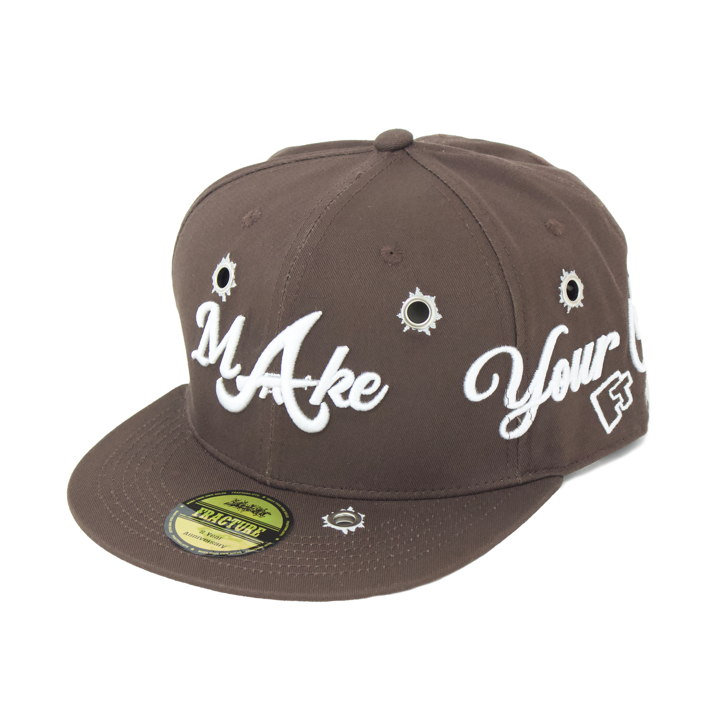MAKE YOUR OWN RULES FITTED (DARK MOCHA)