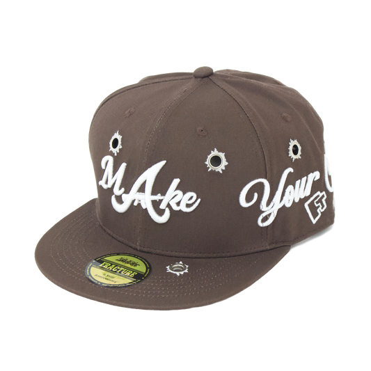 MAKE YOUR OWN RULES FITTED (DARK MOCHA)